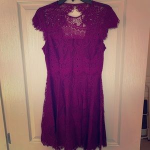 Boysenberry cocktail dress